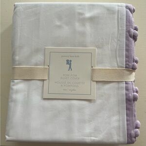 Pottery Barn Pom Pom duvet cover